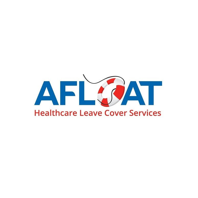 Logo designed for AFLOAT Healthcare Leave Cover Services